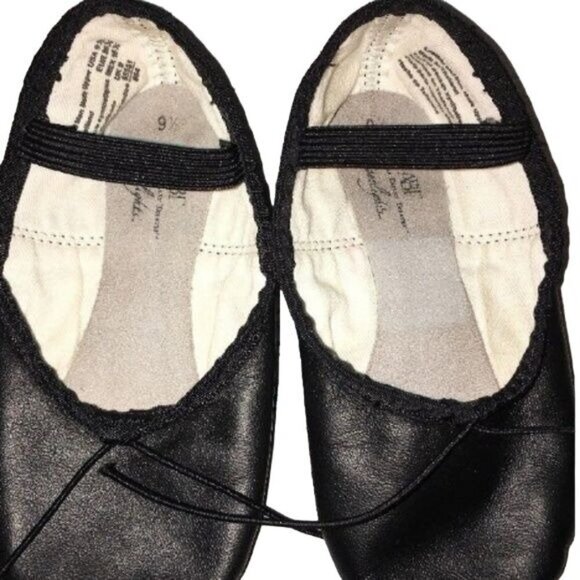 American Ballet Theatre Spotlights Ballet Shoes Girls Size 9.5 Black - Picture 2 of 7